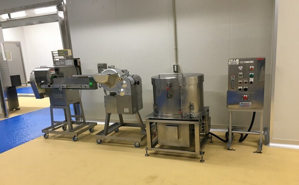 フリーズドライ味噌汁製造工場