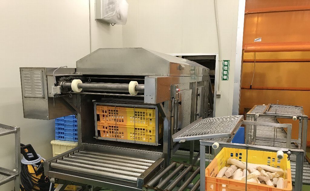 冷凍野菜製造工場